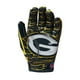 thumbnail image 3 of Guantes de fútbol Wilson NFL Stretch Fit para adultos Green Bay Packers, 3 of 3