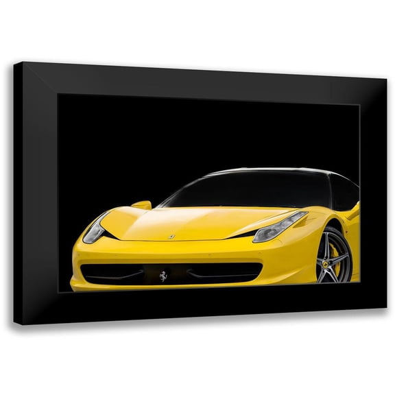 Rogan, Mark 14x11 Black Modern Framed Museum Art Print Titled - Ferrari 458 Italia