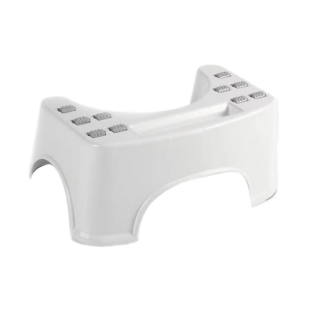 Reposapiés portátil pa debajo del escritorio, escalera pequeña, taburete antideslizante , reposapiés pa dormitorio, baño, , inodoro, , Blanco Macarena Reposapiés debajo del escritorio