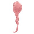 thumbnail image 1 of Peluca recta rosa larga para mujer, peluca ajustable y cómoda para maquillaje de fiesta., 1 of 14