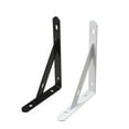 thumbnail image 2 of 2 Pack Heavy Duty Shelf Bracket L -Shape Right Angle Tripod Iron Support Stand DIY Furniture Walls Mount Home Decor, 2 of 7