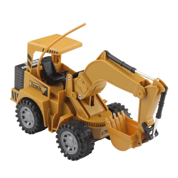 Juguete De Vehículo De Excavación Coche De Excavación De Plástico Con Control Remoto Yuarrent FN003318-01