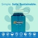 thumbnail image 2 of Botella de agua Nalgene Sustain Tritan sin BPA, 1 litro, Trout Green, 2 of 5