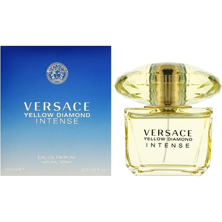 Versace, Eau De Parfum Spray, Yellow Diamond Intense, 3 oz