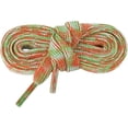 thumbnail image 2 of Zhengup Flat Colorful Shoelaces Gradient Colors Shoe Laces for Boots Sneakers 2 Pairs, 2 of 4