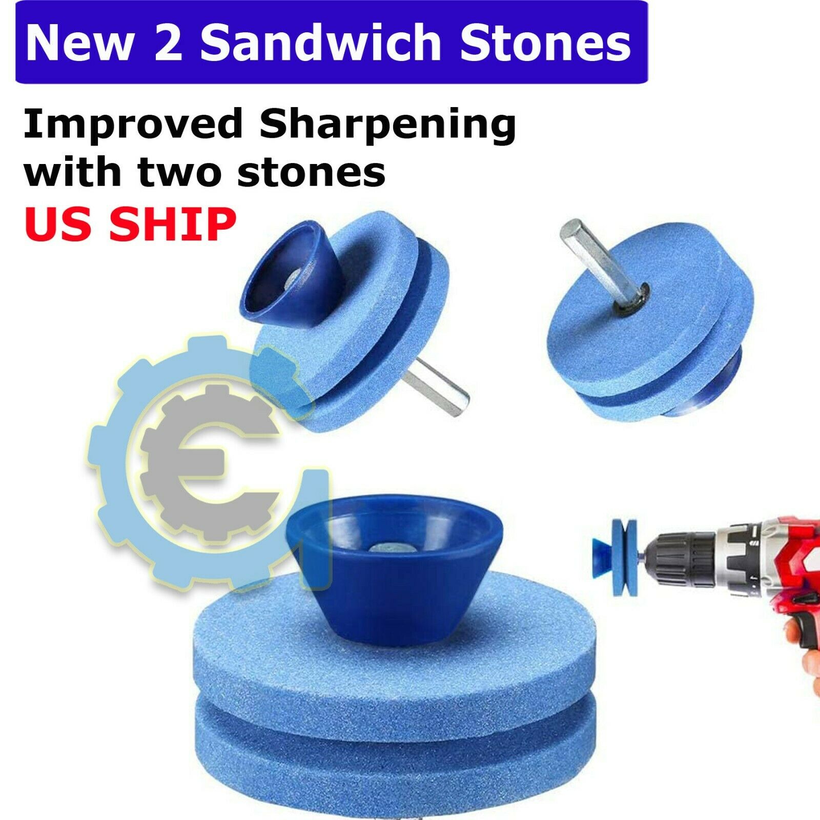 VEVOR Sharpener Wide Mower Blades,Mower Blade For 714cm, Lawn Mower