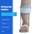 thumbnail image 3 of AFO Drop Foot Support, AFO Drop Foot Stabilizer, Adjustable Soft Padding, Lightweight Drop Foot Support, Orthosis for Stroke Hemiplegia, 3 of 7