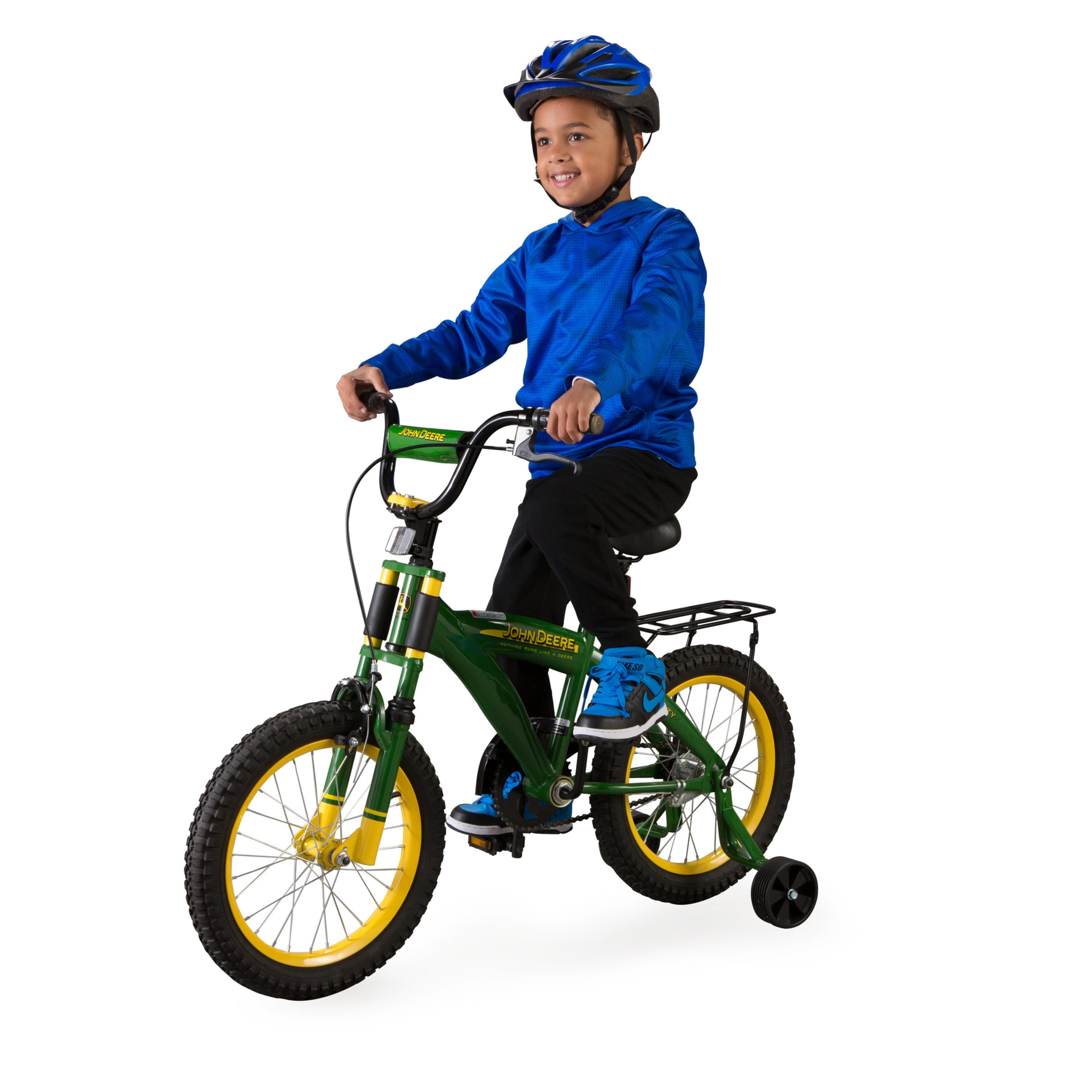 john deere bike with training wheels