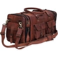 thumbnail image 1 of Bolsa de lona Cuero Cureo Weekender Leather 30 L, color marrón vintage, 1 of 5