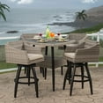 thumbnail image 2 of RST Cannes Wicker 5 Piece Patio Dining Set, 2 of 11