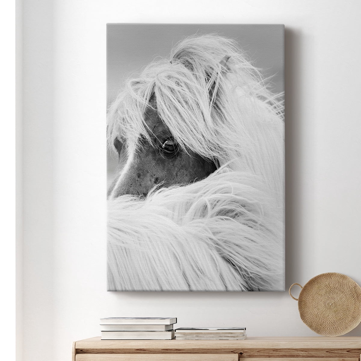 Island Pony II Premium Gallery Wrapped Canvas - Ready to Hang