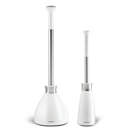 simplehuman Toilet Plunger And Toilet Brush Set