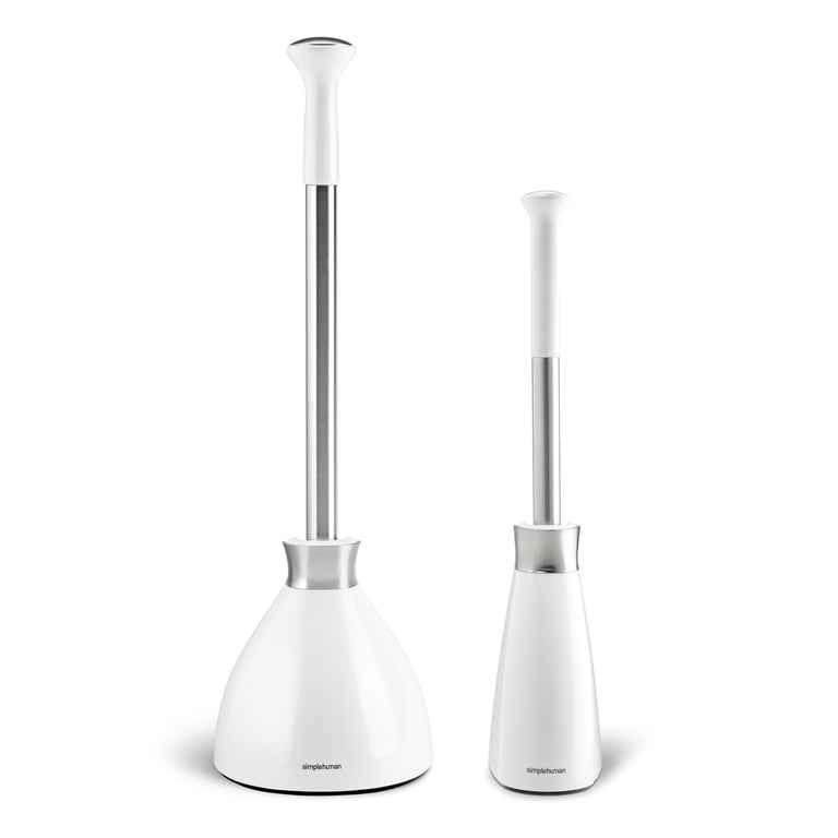Simplehuman Toilet Plunger and Toilet Brush Set photo 1