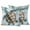 Blue, variant on Navy Blue Ombre Outdoor Pillow Covers 20"x12" Set of 2, Waterproof Throw Pillow Covers for Patio Furniture, Farmhouse Modern Gradient Decorative Cushion Pillowcases for Garden Porch Couch Sofa