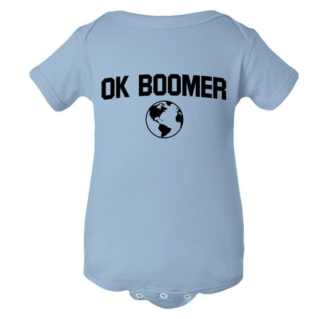

Baby OK Boomer Climate #okboomer Earth Global Warming Jumper Onsie
