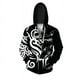thumbnail image 2 of Sudadera con capucha de moda de otoño para hombre, sudadera holgada, ropa Y2k, sudadera con capucha con estampado de lobo feroz, sudaderas para hombre, estampados geniales para hombre, 2 of 5