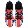 thumbnail image 2 of Union Jack Flag Shoes for Men Women Running Sneakers Breathable Casual Sport Tennis Shoes Black Size 7, 2 of 5
