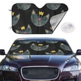 thumbnail image 4 of Goofa Faces Of The Cat Printed Car Windshield Sunshade,Foldable Reflective Sun Visor,UV Protection Heat Blocker Sunshade,Car Cooling Accessory-Medium, 4 of 7