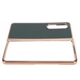 thumbnail image 4 of Phone Protective Cover,  Scratch Proof Real Leather Phone Case  For Z Fold 4 Black,Green,Blue,Pink, 4 of 8