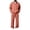 Watermelon Red, variant on TOMVIGX Mens Sweatsuits 2 Piece Set Button Placket Waffle Knit Polo Tops and Loose Wide Leg Pants Streetwear Jogging 2 Piece Outfits
