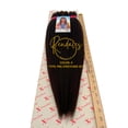 thumbnail image 1 of X-Pression 50" 3X Pre-stretched Braids, Braiding Hair Extensions African Kinky, Pre-Cut, Pre-Stretched, Synthetic Fiber, 3 bundles, Soft & Shiny, Ready for Hot Water Use, 240g, 1 of 26