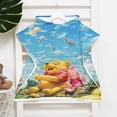 thumbnail image 4 of Winnie Hooded Poncho Towels, Soft & Absorbent Microfiber Beach Towel, Swimming Pool Changing Robe Bathrobe Bath Towel, 4 of 6