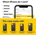 thumbnail image 2 of OtterBox iPhone 16e (Only) - Commuter Series Case - Black - Slim & Tough - Pocket-Friendly - with Port Protection - Non-Retail Packaging, 2 of 5