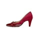 thumbnail image 3 of ZAPATILLAS TACONES VESTIR LEON MUJER DAMA ROJO CHAROL 9832 Leon 9832, 3 of 3