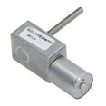 thumbnail image 4 of Motor de Engranaje de Gusano, Redución de Velocidad de CC Motor Engranado Alcalde Torsión M6 Hilo de Eje Giratorio, 4 of 7