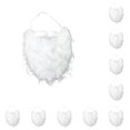 thumbnail image 1 of Billuyoard Santa Claus Fake Beards Christmas Party Cosplay Facial Toys Props Hair Role-Playing for Adult Children Performance blanco 10piezas Billuyoard CBP447842, 1 of 5