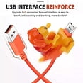 thumbnail image 3 of Stray Dog Charging Cable, Dog Toy Smartphone USB Cable Charger, Mini Humping Cute Spot Dog Rogue Toy, Funny Dog Phone Charge for Various Models of Mobile Phones, 3 of 9