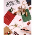 thumbnail image 3 of 30 bolsas de regalo, asas de papel kraft, bolsas de regalo de 21x15x8 cm, embalaje de boda, cumpleaños, Navidad, 3 of 5