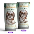 thumbnail image 2 of Shih Tzu Mother Book Lover Living That Dog Mom Life Happy Mother's Day 20oz Stainless Steel Tumbler Insulated Cup with Lid Lion Dog Lover Gifts - 03004, 2 of 5