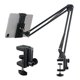 thumbnail image 1 of Soporte para teléfono con soporte para video de techo, soporte para teléfono articulado con brazo de tijera para mesa, 1 of 2