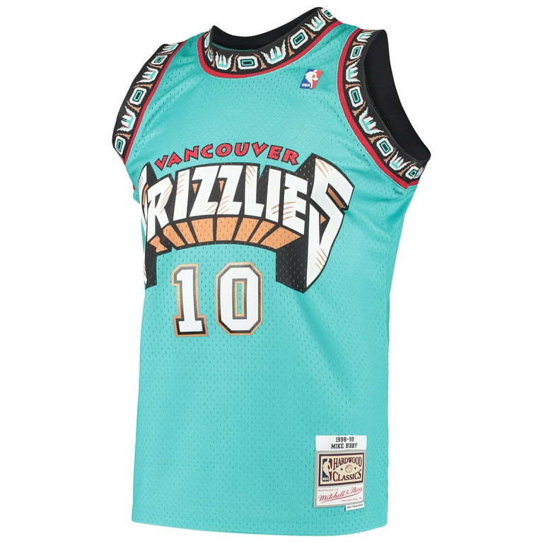 Mitchell & Ness NBA VANCOUVER GRIZZLIES SPACE SWINGMAN JERSEY MIKE BIBBY -  Club wear - teal/turquoise - Zalando.de