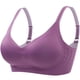 thumbnail image 5 of Sujetador deportivo ajustable con efecto push-up y pecho pequeño para mujer con tiras de gelatina con degradado de color en contraste sin costuras de látex, 5 of 5