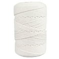 thumbnail image 2 of Cordón De Macramé, Cordón De Algodón De 4 Mm De Diámetro, Manualidades De Bricolaje, 21,9 Yardas De Largo, Suave Con Carretes Para Colgar En La Pared Para Bolsos, 2 of 7