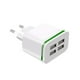thumbnail image 1 of Cargador de pared USB de 20 W, 5 V/4 A, 4 puertos, adaptador de carga para smartphones, 1 of 7