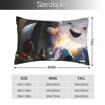 thumbnail image 4 of Film Ghostbusters Stay Puft Pillowcase Cushion Pillow Covers With Hidden Zipper Pillow Case Decor For Bed Dorm Sofa Couch Car 14"x20", 4 of 8