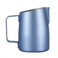 thumbnail image 1 of Dekaim Tasse de mousseur de Lait, café Durable de Tasse de mousseur de Lait en Acier Inoxydable pour la Partie d'hôtel de Cuisine (Bleu), 1 of 8