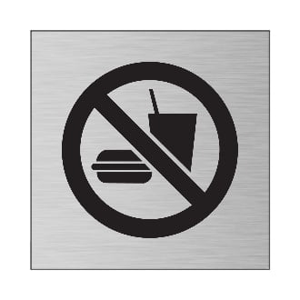 No Food or Drink Signs