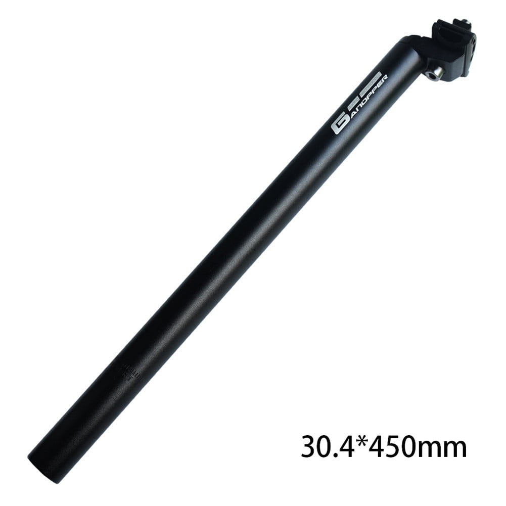 Extra Long 17.7inch Bike Alluminium Seat Post With Micro Adjust Clamp 450mm 
