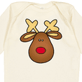thumbnail image 4 of Inktastic Rudolph the Red Nose Reindeer Boys or Girls Long Sleeve Baby Bodysuit, 4 of 5