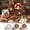 #7B, variant on Christmas Wreath, 3D Fabric Poke Wreath DIY Kit, DIY Punch Needle Craft Kits for Adults (Nativity)
