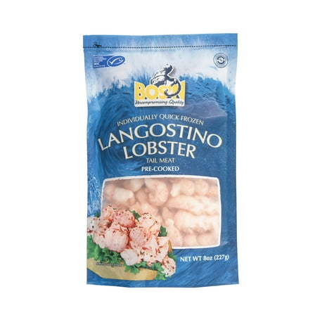 Bos'n Frozen Langostino Lobster 8 oz. Bag, Contains Shellfish