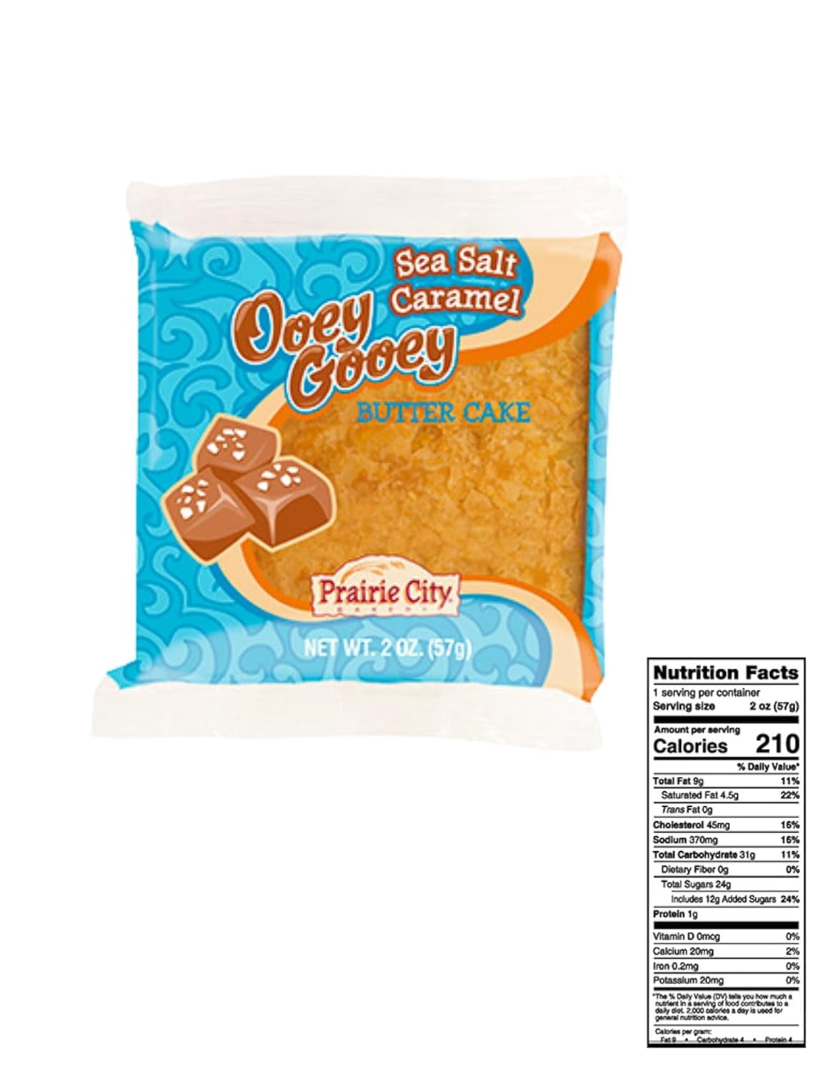 Prairie City Bakery Prairie City Ooey Gooey Butter Cake, 2 oz
