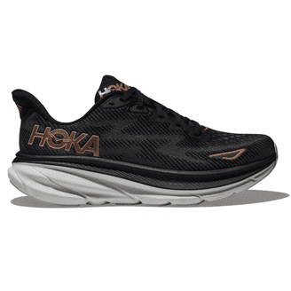 Hoka Clifton 10 Men’s Black Athletic Shoe with Rose Gold Logo Sz 9.5 Hoka 1162031 Women main image 3