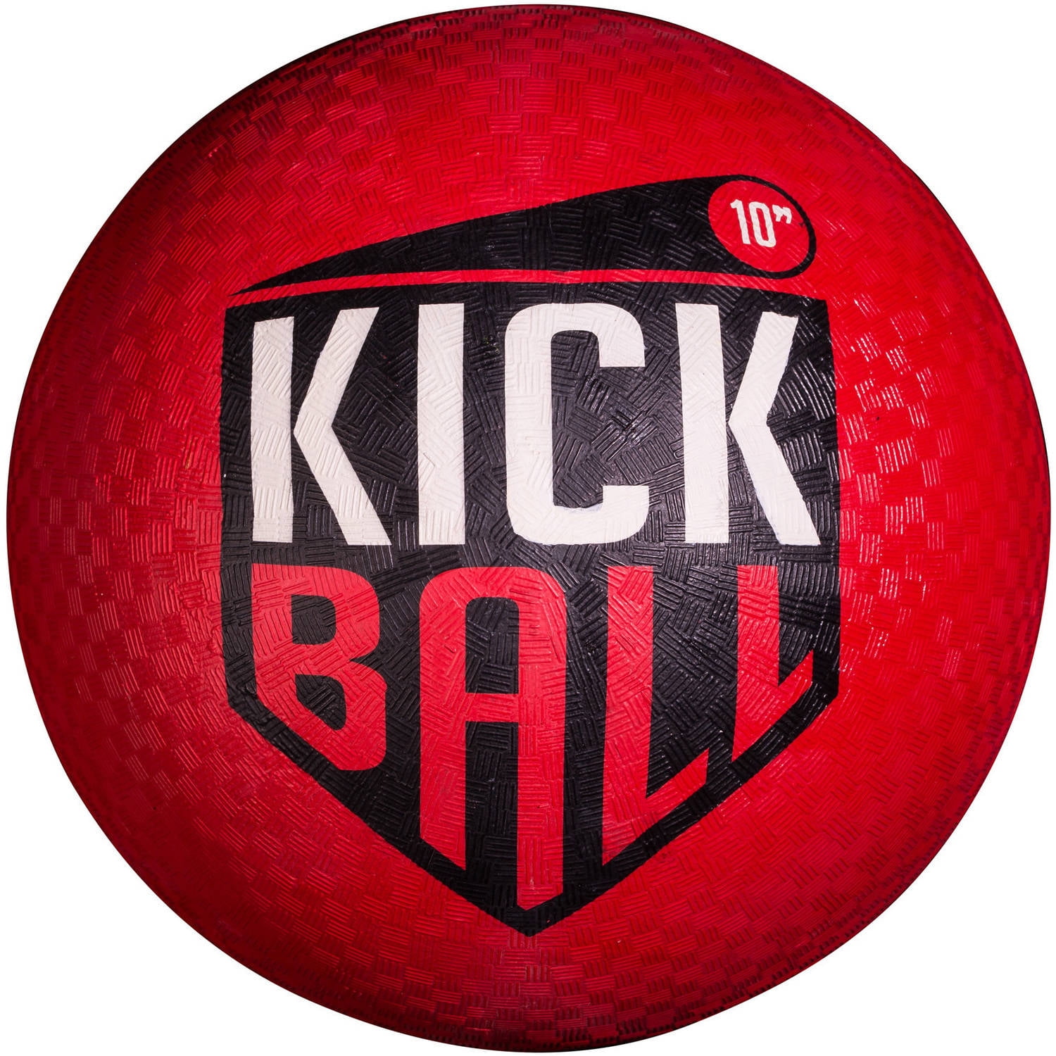 10" Red Rubber Kick Ball - Walmart.com