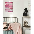 thumbnail image 5 of Pink Motivational Wall-Decor - Inspirational Canvas Poster - Inspirational Wall Art For Bedroom Girls Ready To Hang Size 16" x 12", 5 of 7