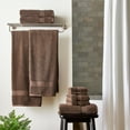 thumbnail image 2 of Better Homes & Gardens Signature Soft Solid Cotton 6 Piece Bath Towel Set,Brown Basket, 2 of 13
